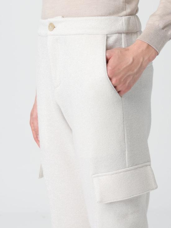 25FW 메이슨 트레이닝/조거 팬츠 4PNT3C3130JERT237001 001 White - MASON'S