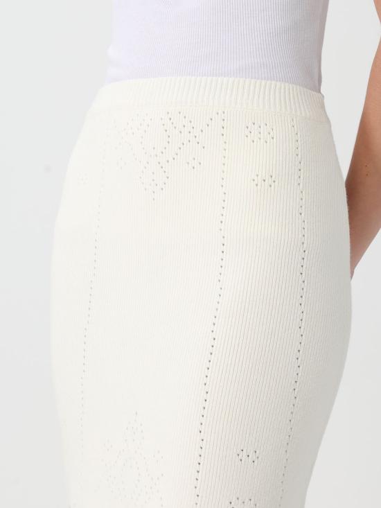 25FW 트윈셋 미디 스커트 252TT3212 00282 White - TWINSET