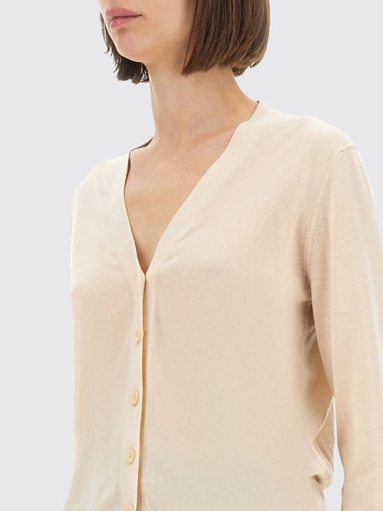 25FW 파비아나 필리피 가디건 MAD215F009N907 2199 Beige - FABIANA FILIPPI