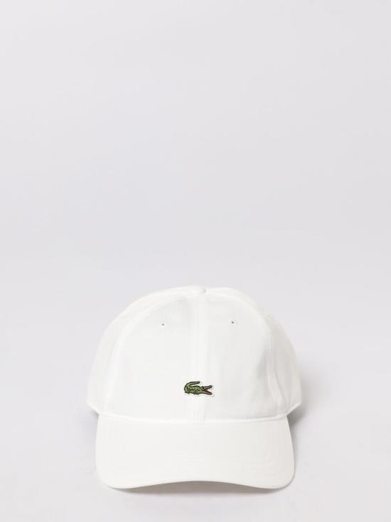 25FW 라코스테 볼캡 RK0491 001 White - LACOSTE