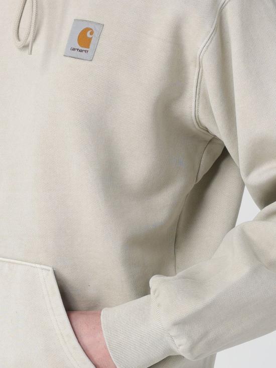 25FW 칼하트 WIP 비스타 후드 티셔츠 I029523 2LPGD White - CARHARTT WIP