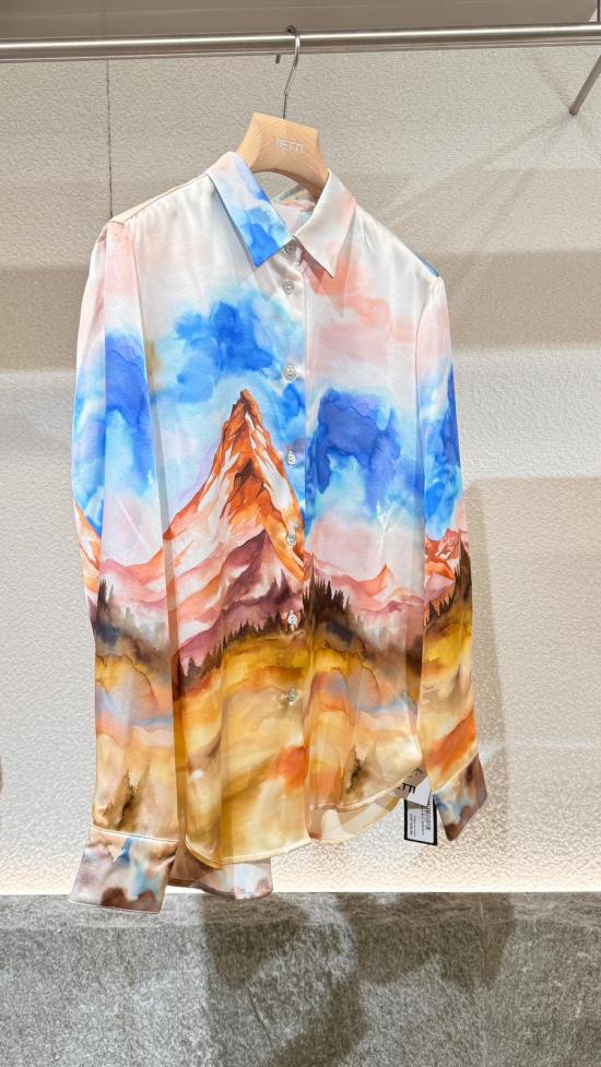 25SS 슬립노모어 블라우스/셔츠 CC02ROSA BLU ZERMATT Light blue