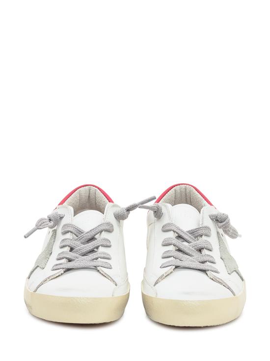 25FW [키즈] 골든구스 SUPER STAR 슈퍼 스타 스니커즈 GYF00102F004338 10218 WHITE ICE RED - GOLDEN GOOSE