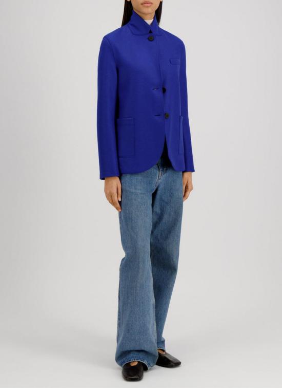  해리스와프런던 수트 자켓 해리스 워프 스탠드업 칼라 블레이저 - HARRIS WHARF LONDON