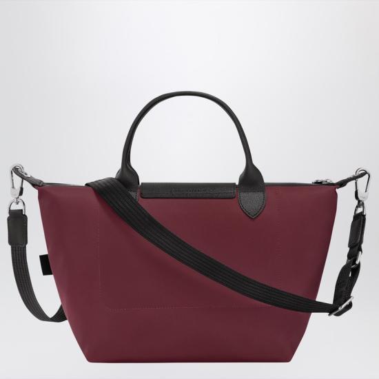  롱샴 르 플리아쥬 에너지 S 탑 핸들백 L1512HSR Burgundy - LONGCHAMP