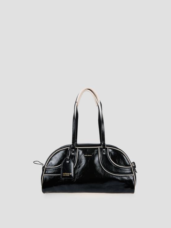 25FW 아디다스 X 웨일즈 보너 레더 라지 볼링 백 KE1058 BLACK