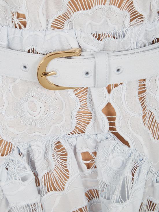 26SS 셀프 포트레이트 미디 원피스 RS26167MB BLUE - SELF PORTRAIT