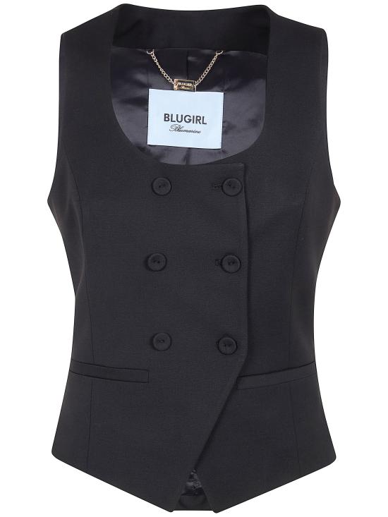 25FW 블루걸 베스트 RF5265T207A 22222 BLACK - BLUGIRL