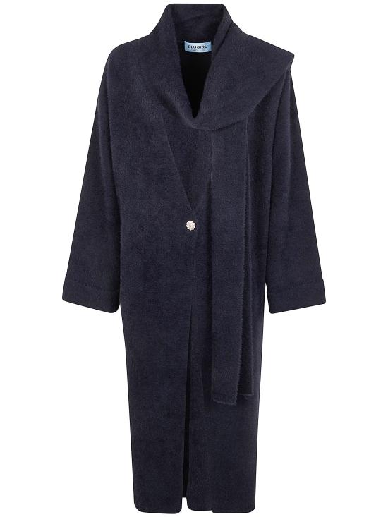 25FW 블루걸 가디건 RF5234MA39R 22222 BLACK