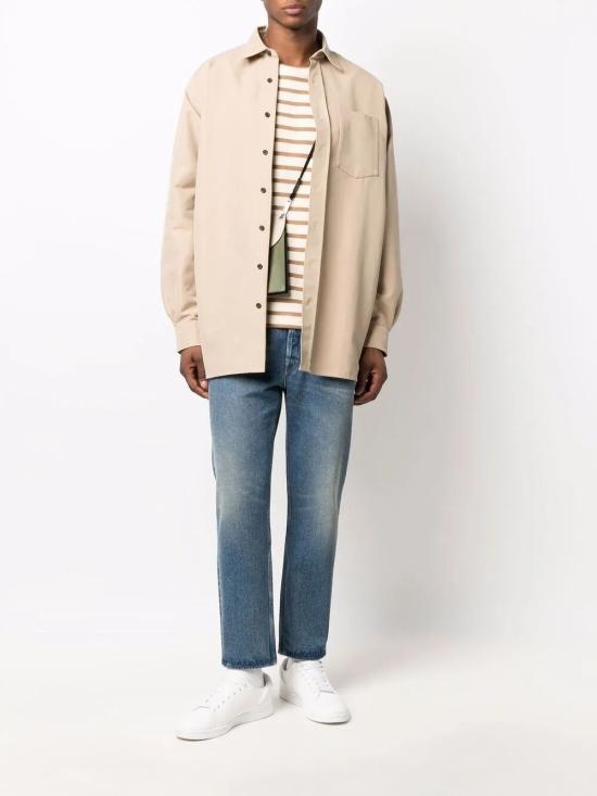 26SS 골든구스 스트레이트 팬츠 GMP00596P00062150100098 50100 BLUE - GOLDEN GOOSE