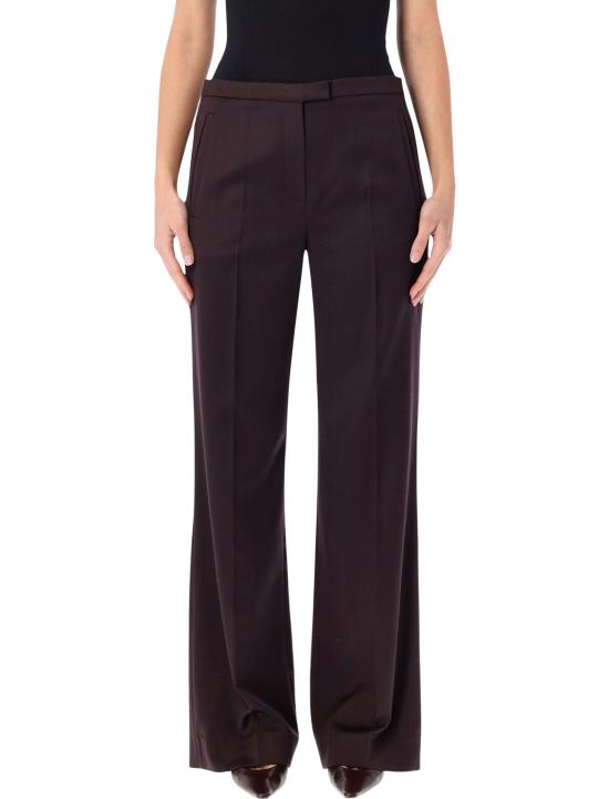 25FW 마그다뷰트림 스트레이트 팬츠 113925 BURGUNDY RED