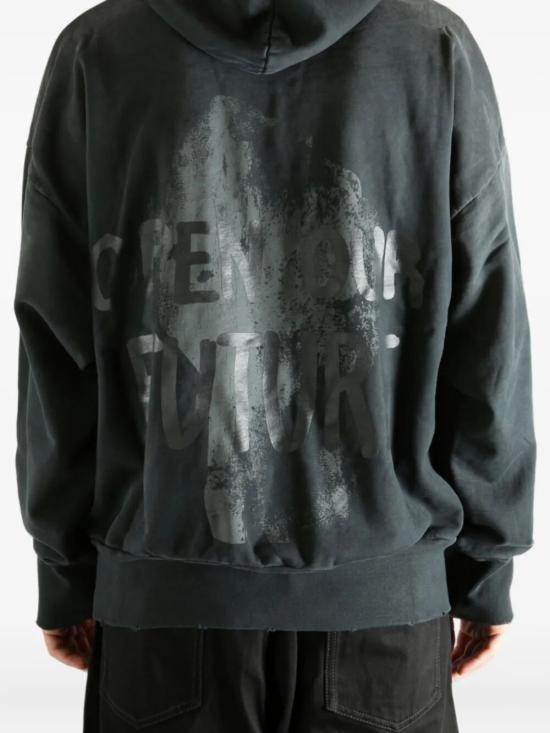 25FW 피어오브갓 에듀케이트 프렌치 테리 루드 티셔츠 FG25FW1212110BHF 001 BLACK - FEAR OF GOD
