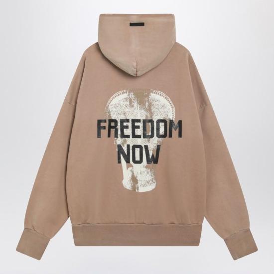 25FW 피어오브갓 에듀케이트 프렌치 테리 루드 티셔츠 FG25FW1212112BHF 288 NUDE NEUTRALS - FEAR OF GOD