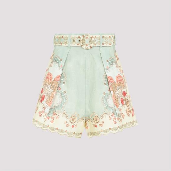 26SS 짐머만 스트레이트 팬츠 4558ARS263 WALLPAPER GREEN