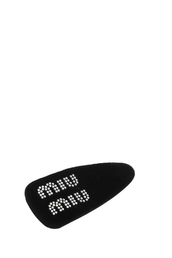 26SS 미우미우 헤어 액세서리 5IF092068 F0002 BLACK - MIU MIU
