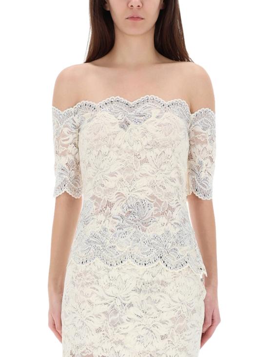 25FW 파코라반 반팔 티셔츠 25HJTO158PA0170 P105 IVORY