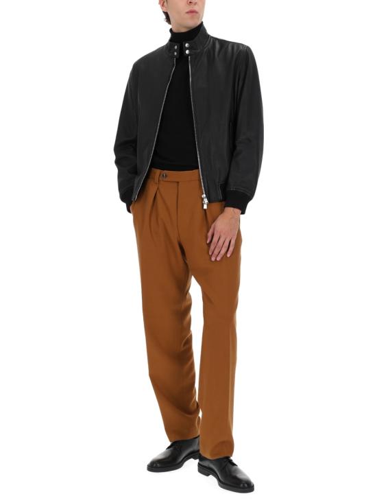 25FW 보스 가죽 자켓 50543899 10273372001 BLACK - BOSS