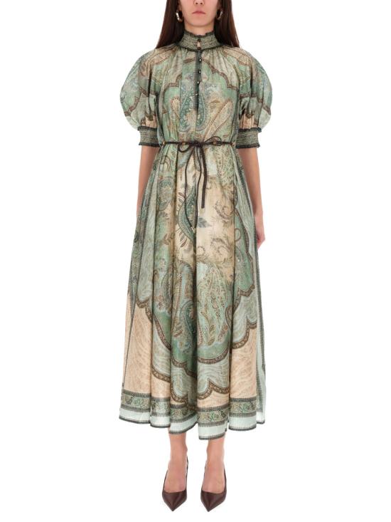  짐머만 미디 원피스 5581DRS262 TPTM MULTICOLOUR - ZIMMERMANN