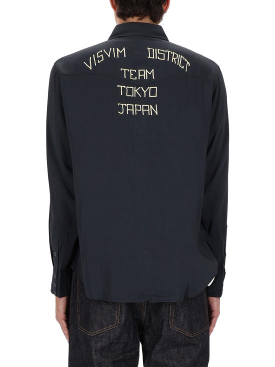 25FW 비즈빔 긴팔 셔츠 0125205011007 BLACK - VISVIM
