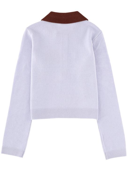 25FW 셀프 포트레이트 반팔 티셔츠 AW25021TBL BLUE - SELF PORTRAIT