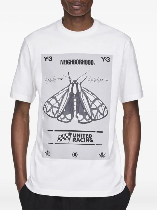 25FW Y-3 X NEIGHBORHOOD 반팔 티셔츠 JX7437 WHITE - OTHER BRANDS