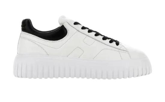 25FW 호간 H 스트라이프 스니커즈 HXM6450FC60LE90001 white - HOGAN