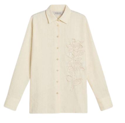 25FW 골든구스 가디건 GWP02481P00215220102 ANTIQUE WHITE