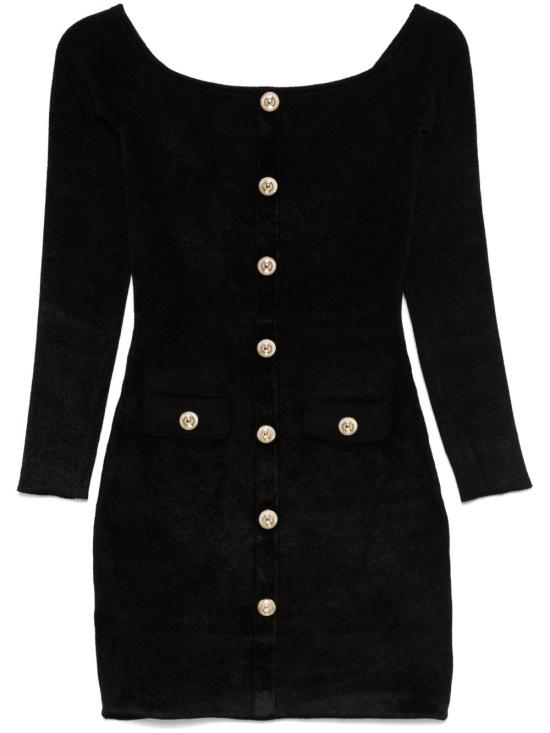 25SS 셀프 포트레이트 미디 원피스 085SBBLACK black