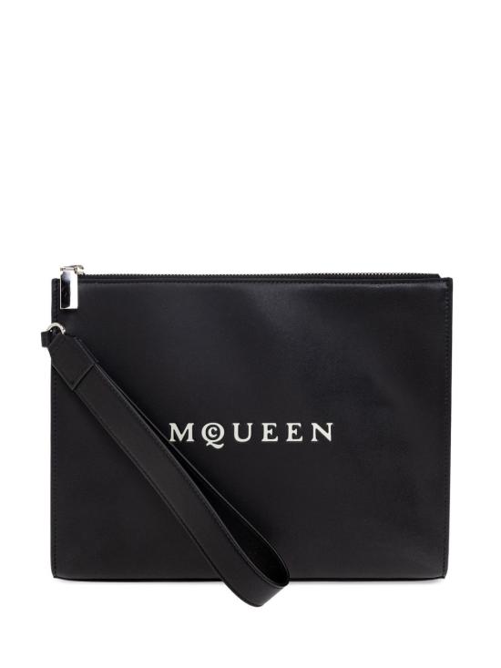 25FW 알렉산더 맥퀸 클러치/파우치 8361511AAU61080 BLACK - ALEXANDER MCQUEEN