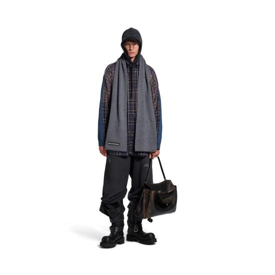 25FW 발렌시아가 머플러/스카프 8228604G1B11241 GREY - BALENCIAGA