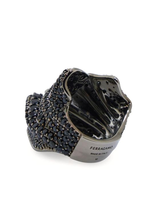 25SS 살바토레 페라가모 이어링 781399760824RUTBLACK52 black - SALVATORE FERRAGAMO