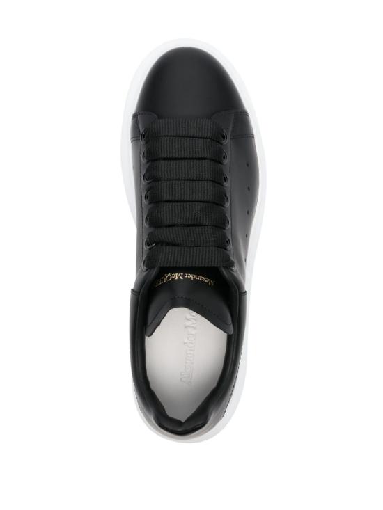 25FW 알렉산더 맥퀸 오버사이즈드 스니커즈 553770WIAIG1002 BLACK - ALEXANDER MCQUEEN