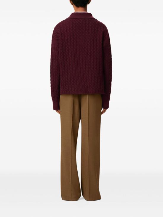 25FW 아미 스웨터 H25UPL403KN0104692H25 CERISE - AMI