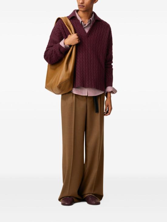 25FW 아미 스웨터 H25UPL403KN0104692H25 CERISE - AMI