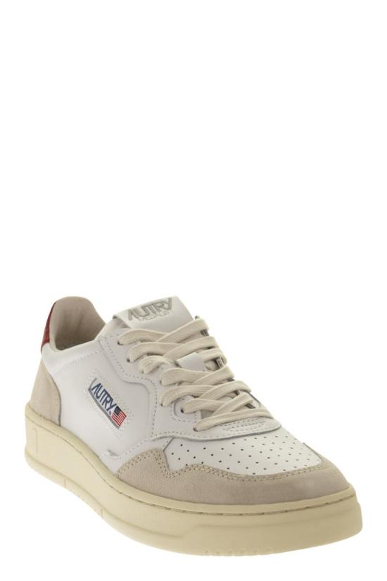  오트리 스니커즈 CZ000995 LS43 WHITE RED - AUTRY