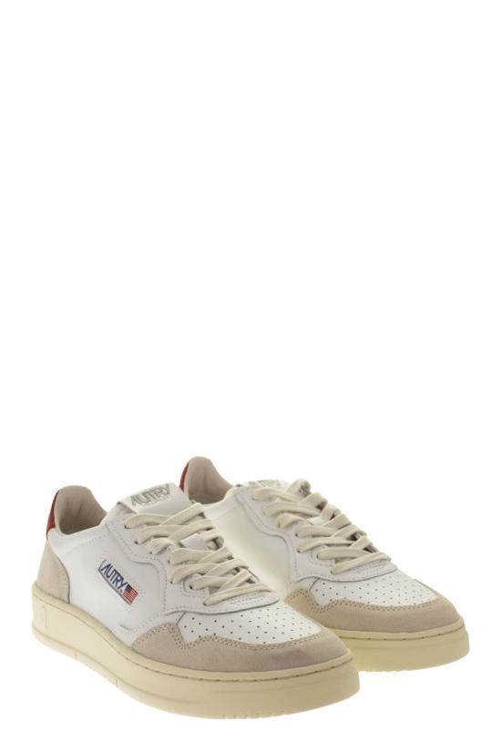  오트리 스니커즈 CZ000995 LS43 WHITE RED - AUTRY