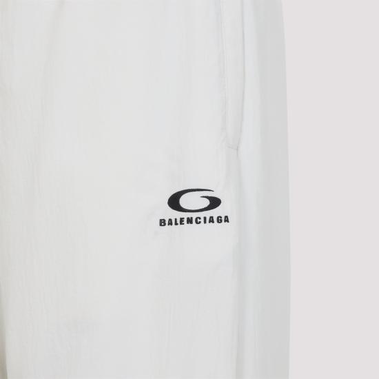 25FW 발렌시아가 스트레이트 팬츠 850698TTO04 9012 WHITE - BALENCIAGA
