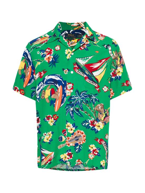 25FW 폴로 랄프로렌 긴팔 셔츠 710936597001 GREEN