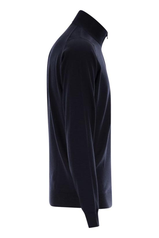 25FW 존스메들리 스웨터 BARROW BLACK MIDNIGHT NIGHT BLUE - JOHN SMEDLEY