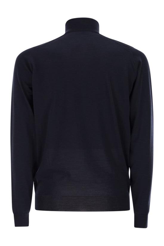 25FW 존스메들리 스웨터 BARROW BLACK MIDNIGHT NIGHT BLUE - JOHN SMEDLEY