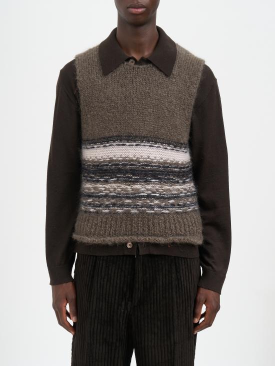 25FW 아워레가시 베스트 MM4253PB GREY