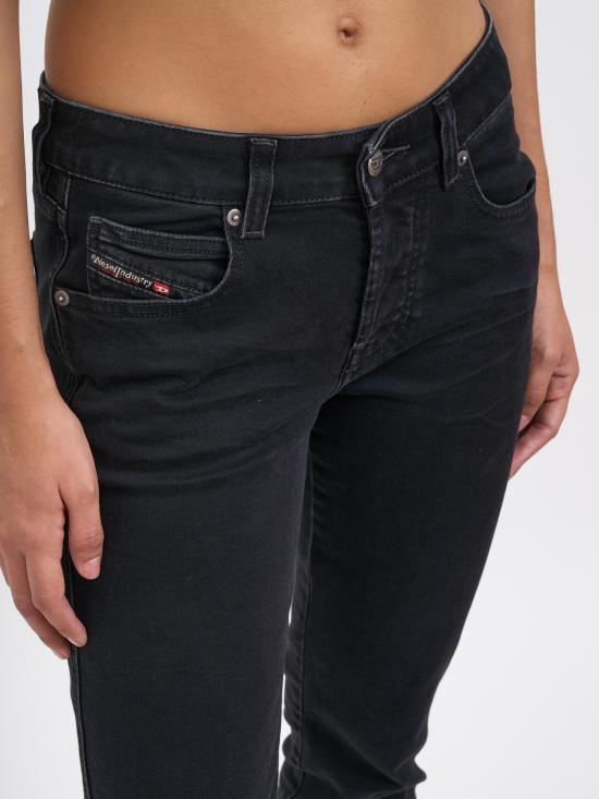 25FW 디젤 스트레이트 팬츠 MA1789709M6902 BLACK - DIESEL