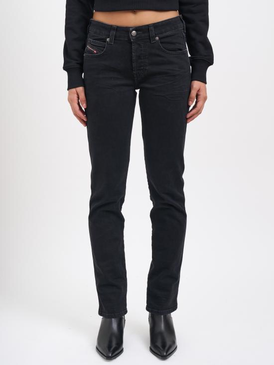 25FW 디젤 스트레이트 팬츠 MA1789709M6902 BLACK - DIESEL