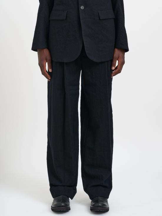 25FW 데보아 스트레이트 팬츠 MPTJGFKBBLACK - DEVOA