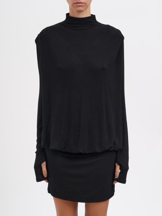 25FW 노스트라싼티시마 미디 원피스 M5WWOMA148 BLACK