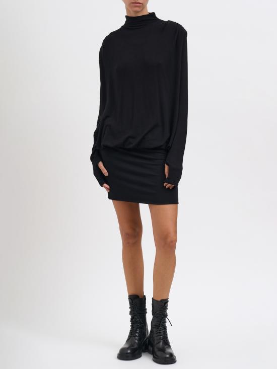 25FW 노스트라싼티시마 미디 원피스 M5WWOMA148 BLACK - NOSTRASANTISSIMA