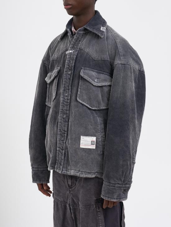 25FW 메종 미하라 야스히로 자켓 MA15SH035BLACK GREY - MAISON MIHARA YASUHIRO