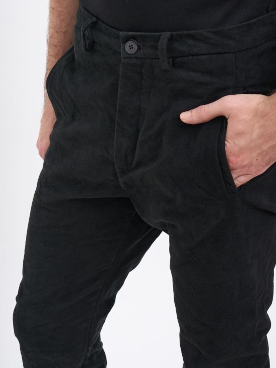 25FW 포에메 보헤미안 스트레이트 팬츠 MPT19T51299 BLACK - POEME BOHEMIEN