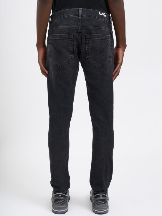 25FW 돈답 스트레이트 팬츠 MUP232DS0369ULM3DU999 BLACK - DONDUP