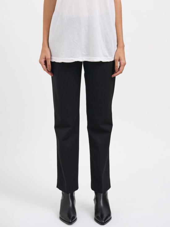 25FW 더 레이티스트 스트레이트 팬츠 MTLW03103W0206ABTPT0002 BLACK - THE LATEST